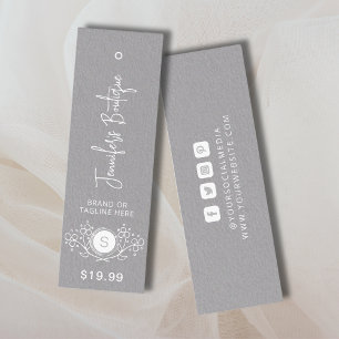 Étiquettes de vêtements Petite entreprise Kraft Pr