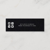 Étiquettes de vêtements Petite entreprise Kraft Pr (Dos)