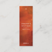 Étiquettes de vêtements Petite entreprise Luxe Pri (Devant)