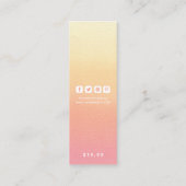 Étiquettes de vêtements Petite entreprise Luxe Pri (Dos)