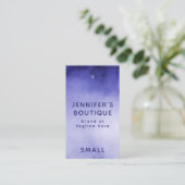 Étiquettes de vêtements Petite entreprise Luxe Pri (Debout devant)