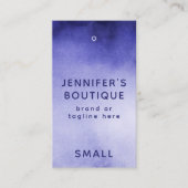 Étiquettes de vêtements Petite entreprise Luxe Pri (Devant)