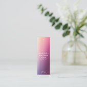 Étiquettes de vêtements Petite entreprise Moderne  (Debout devant)