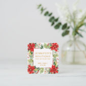 Étiquettes de vêtements Petite entreprise Noël Flo (Debout devant)