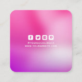 Étiquettes de vêtements Petite entreprise Ombre ro (Dos)