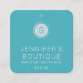 Étiquettes de vêtements Petite entreprise Peau (Devant)