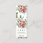 Étiquettes de vêtements Petite entreprise Poinsett (Dos)