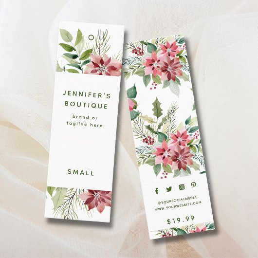 Étiquettes de vêtements Petite entreprise Poinsett