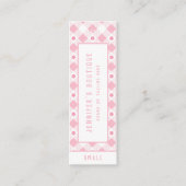 Étiquettes de vêtements Petite entreprise Preppy P (Devant)