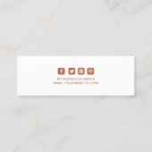 Étiquettes de vêtements Petite entreprise Prix Bro (Dos)