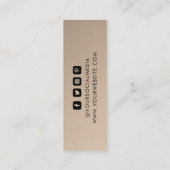 Étiquettes de vêtements Petite entreprise Prix Flo (Dos)