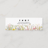 Étiquettes de vêtements Petite entreprise Prix flo (Dos)