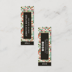 Étiquettes de vêtements Petite entreprise Prix rét