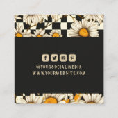 Étiquettes de vêtements Petite entreprise Rétro Su (Dos)