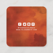 Étiquettes de vêtements Petite entreprise Teracott (Dos)