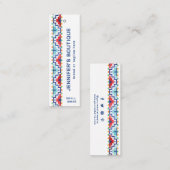 Étiquettes de vêtements Petite entreprise Tribal P (Devant / Derrière)