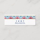 Étiquettes de vêtements Petite entreprise Tribal P (Dos)