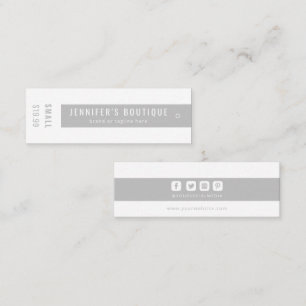 Étiquettes de vêtements Petites entreprises Prix d