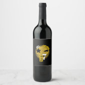 Étiquettes de vin Cool Six Seven ! (Devant)