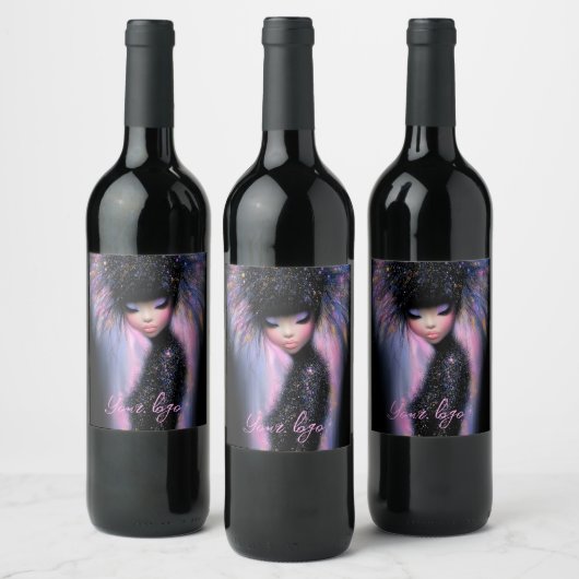 Étiquettes de vin Cosmic Diva Stellar Glow (Bouteilles)