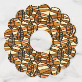 Étiquettes de vin d'automne (Devant)