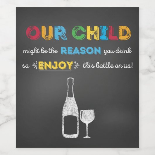 Étiquettes de vin de l'enseignant - Cadeau d'appré (Étiquettes simples)