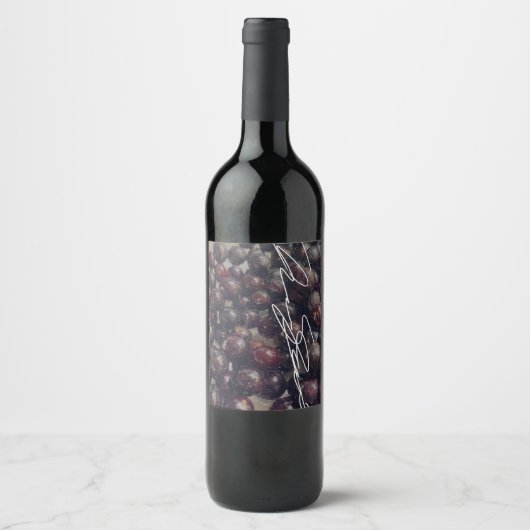 Étiquettes de vin de signature (Devant)