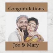 Étiquettes de vin et de champagne (Étiquettes simples)