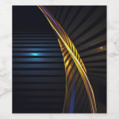 étiquettes de vin "Highlights Contemporary" (Set) (Étiquettes simples)