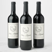 étiquettes de vin personnalisé (Bouteilles)