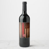 Étiquettes de vin pompier (Devant)
