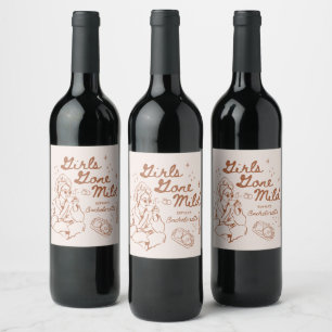 Étiquettes de vin pour enterrement de vie de jeune