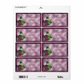 Étiquettes de vins faits maison (Feuille entière)