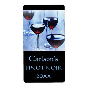 Étiquettes de vins maison (Vertical)