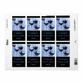 Étiquettes de vins maison (Vertical) (Feuille entière)