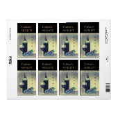 Étiquettes de vins maison (Vertical) (Feuille entière)