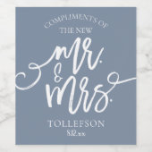 Étiquettes de vins mariage pour les faveurs ou les (Étiquettes simples)