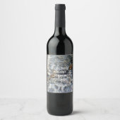 étiquettes d'eau transformée en vin (Devant)