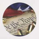 Étiquettes Déclaration d'indépendance (Design 1)