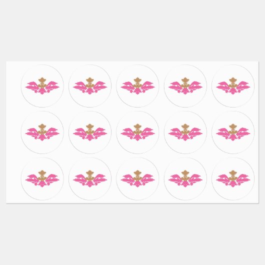 Étiquettes décoratifs | Étiquette de adresse perso (Feuille)