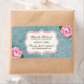 Étiquettes d'emballage de la boulangerie Whimsical (En situation)