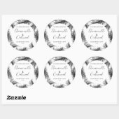 Étiquettes d'emballage de savon tropicale modifiab (Feuille)