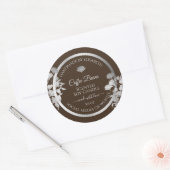 Étiquettes d'emballage Silver et Brown Professionn (Enveloppe)