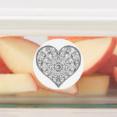 Étiquettes Dentelle en céramique Gris (Apposé)