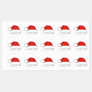 Étiquettes Dessin du Casquette de Noël de Noël de Noël de