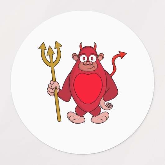 Étiquettes Devil Gorilla (Design 1)