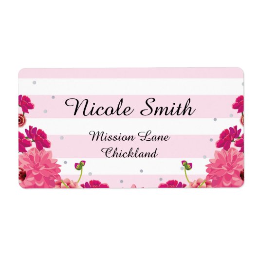 Étiquettes d'expédition (Devant)