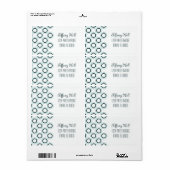 Étiquettes d'expédition Classic Refining (Feuille entière)