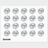 Étiquettes d'expédition de commande de logo d'entr (Feuille)