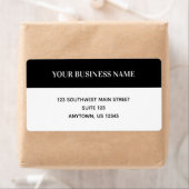 Étiquettes d'expédition d'entreprise personnalisés (En situation)